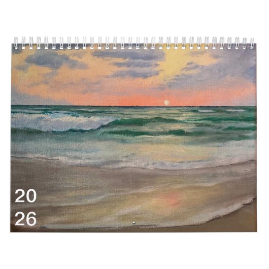 Ocean Dreams: 2026 Marine Art Calendar カレンダー (カバー)
