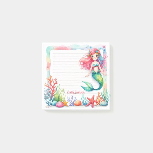 Ocean Dreams Sticky Pad ポストイット (正面)