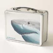 Ocean Explorer Lunch Box – The Great White Shark メタルランチボックス (裏面)