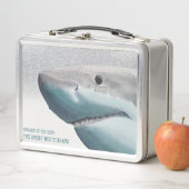 Ocean Explorer Lunch Box – The Great White Shark メタルランチボックス (インサイチュ)