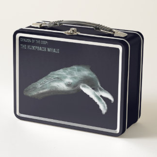 Ocean Explorer Lunch Box – The Humpback Whale メタルランチボックス