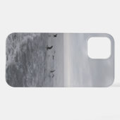 Ocean Freedom – Dolphins in Motion Phone Case iPhoneケース (裏面横)