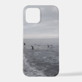 Ocean Freedom – Dolphins in Motion Phone Case iPhoneケース (裏面)