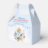 Ocean Friends Birthday Favor Box フェイバーボックス (正面サイド)