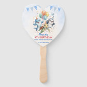 Ocean Friends Birthday Set of Fans ハンドファン (裏面)