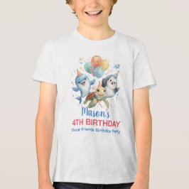 Ocean Friends Birthday T-Shirt トライブレンドＴシャツ