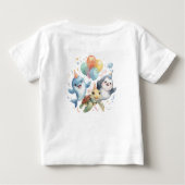 Ocean Friends Birthday T-Shirt ベビーTシャツ (裏面)