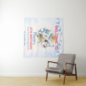 Ocean Friends Birthday Tapestry タペストリー (インサイチュ(横))