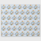 Ocean Friends Birthday Wrapping Paper ラッピングペーパー (フラット)