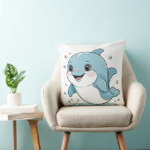 Ocean Friends Cute Sea Creatures Dolphin  クッション (椅子)