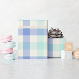 Ocean Gingham - Wrapping Paper ラッピングペーパー