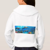 Ocean Harmony: Dolphins Over Coral Reefs (裏面)