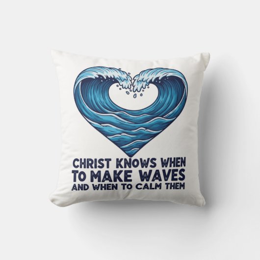 Ocean Heart: Divine Wisdom クッション (正面)