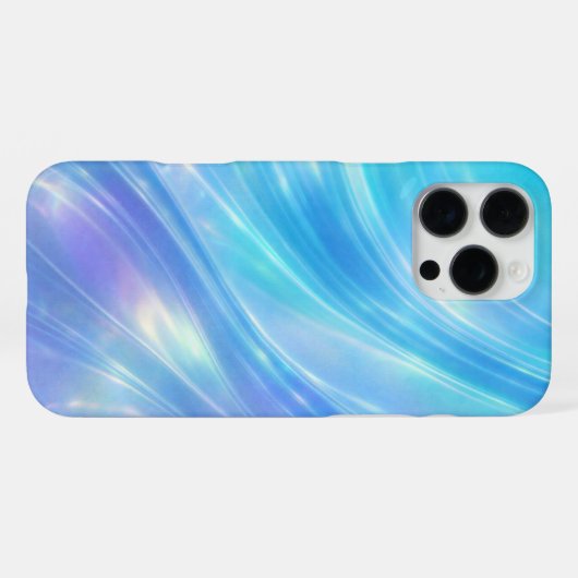 Ocean Holographic Gradient Phone Case iPhoneケース (裏面横)