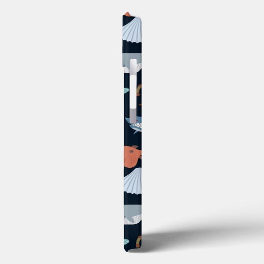 Ocean Inhabitants Pattern 1 Case-Mate iPhoneケース (裏面 / 左)
