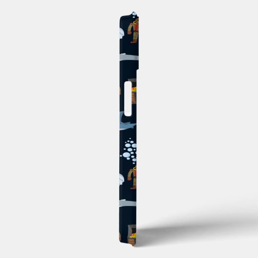 Ocean Inhabitants Pattern 1 Case-Mate iPhoneケース (裏面 / 右)