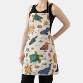 Ocean Light All-Over Print Apron Gift エプロン (インサイチュ)