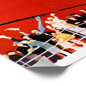 Ocean Liner Bon Voyage ポスター (角)