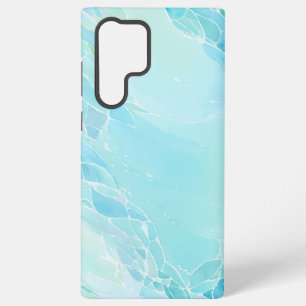 Ocean Marble Cool Aqua Marble Phone Case Samsung Galaxy S22 Ultraケース