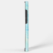 Ocean Marble Cool Aqua Marble Phone Case Samsung Galaxyケース (右側面)