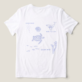 Ocean Mind – 浮かぶように生まれて トライブレンドＴシャツ