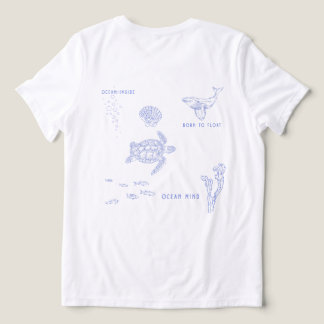 Ocean Mind – 浮かぶように生まれて トライブレンドＴシャツ