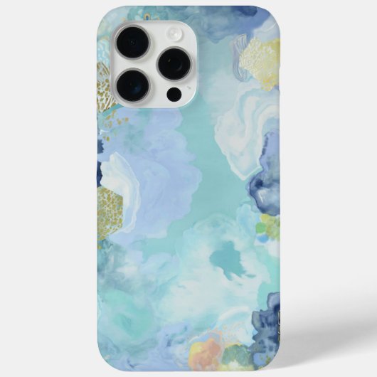 Ocean Mist Abstract Case-Mate iPhoneケース (裏面)