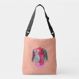 Ocean Mist and Sea Rose the Sea Glimmers クロスボディバッグ