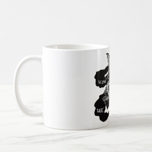 Océan Mug Lezard de Sable コーヒーマグカップ (左)