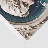 Ocean Muse – Liberty Style Sea Portrait Decoupage 薄葉紙 (詳細)