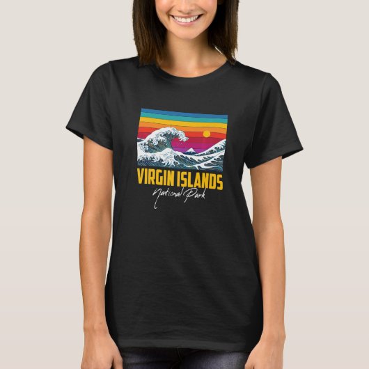 Ocean National Park Virgin Islands St. John Sailor Tシャツ (正面)