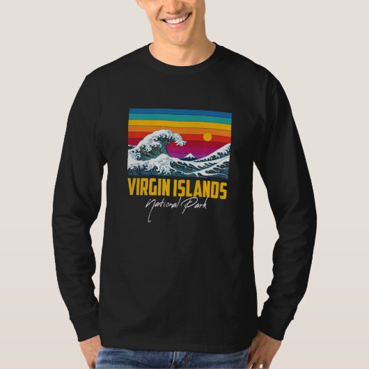 Ocean National Park Virgin Islands St. John Sailor Tシャツ (正面)