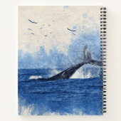 Ocean Notebook – Sea-Inspired Journal for Notes ノートブック (裏面)