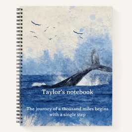 Ocean Notebook – Sea-Inspired Journal for Notes  ノートブック