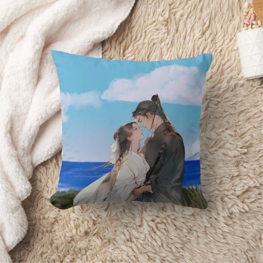Ocean of Affection – Romantic クッション (ブランケット)