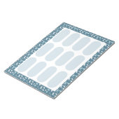 Ocean of Music patterned ノートパッド (アングル)