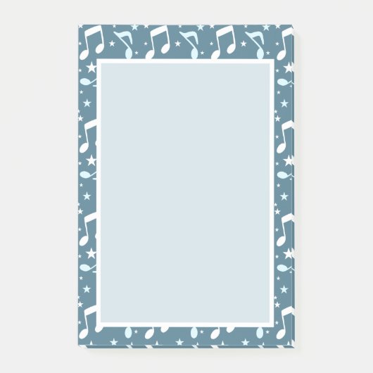 Ocean of Music patterned ポストイット (正面)