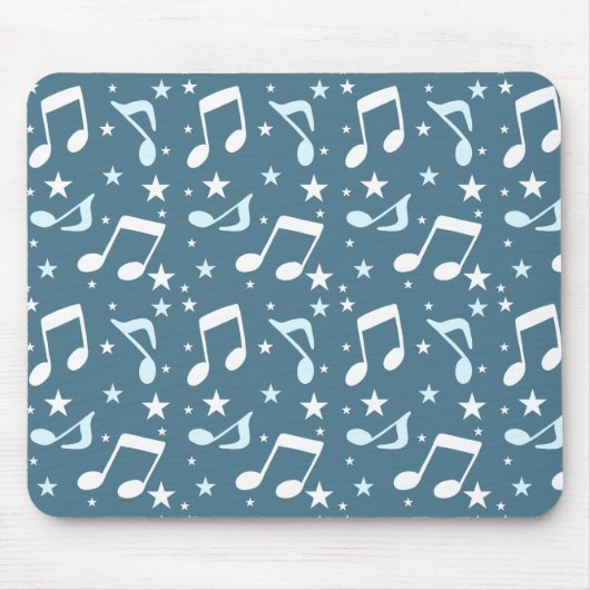 Ocean of Music patterned マウスパッド (正面)