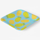 Ocean Pineapples Pattern  ペーパープレート (傾斜あり)