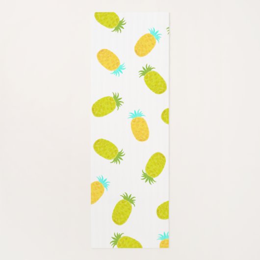 Ocean Pineapples Pattern  ヨガマット (裏面)