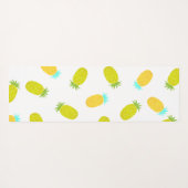 Ocean Pineapples Pattern  ヨガマット (裏面(横))