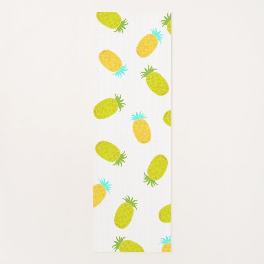 Ocean Pineapples Pattern  ヨガマット (正面)