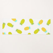 Ocean Pineapples Pattern ヨガマット (正面(横))