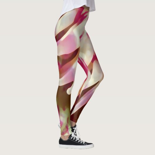 Ocean Pink Anemone Leggings レギンス (右)