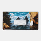 Ocean Portals デスクマット (キーボード&マウス)