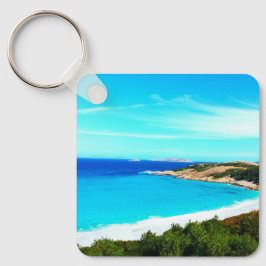 Ocean Print Key Ring キーホルダー