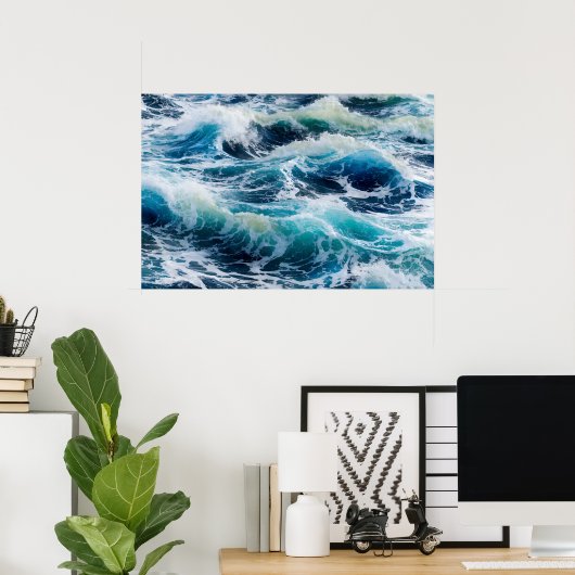 Ocean Pulse ポスター (ホームオフィス)