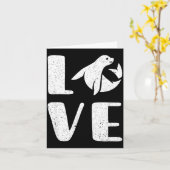 Ocean Puppy Seal Lover Valentines Day Gift Sea Lio カード (黄色い花)