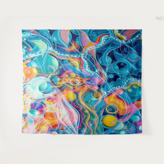 Ocean Reflections タペストリー (正面(横))