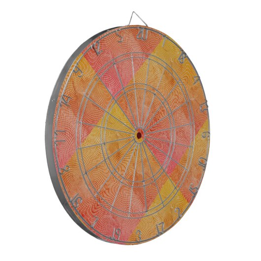 Ocean Rhythms Warm ダーツボード (正面左)